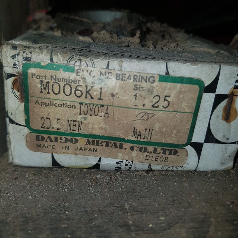Metal Duduk Daido Japan Toyota, 2D, Buaya, DA - 0.25