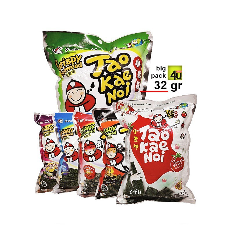 

32gr Seaweed BESAR Tao Kae Noi Crispy