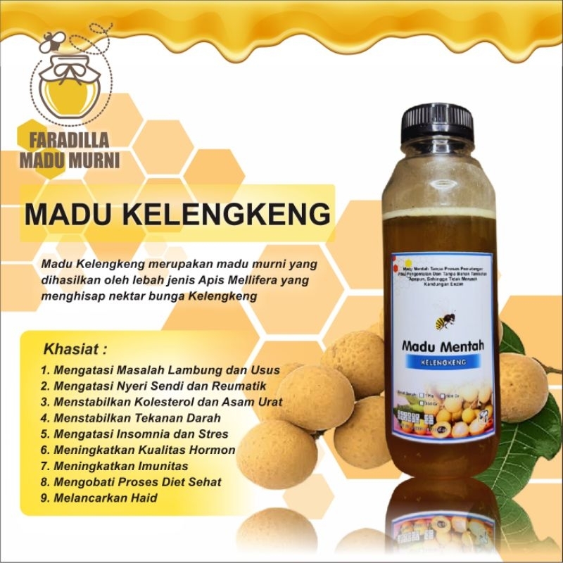 

MADU KELENGKENG MURNI ASLI MADU MENTAH