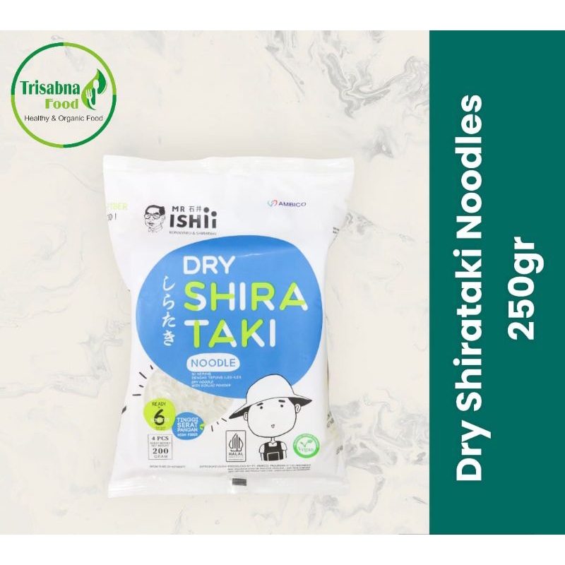 

Mie Shirataki Kering / Dry Shirataki 250gr