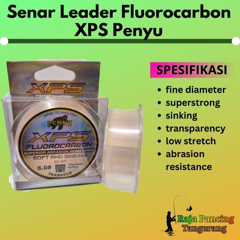 Senar Leader Fluorocarbon XPS Penyu
