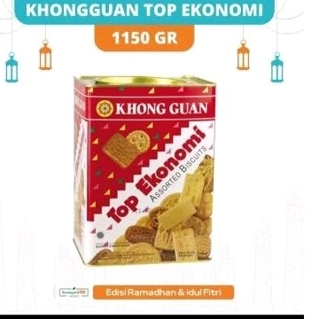 

KUE NISSIN ASSORTED KHONG GUAN TOP EKONOMI 1150GR