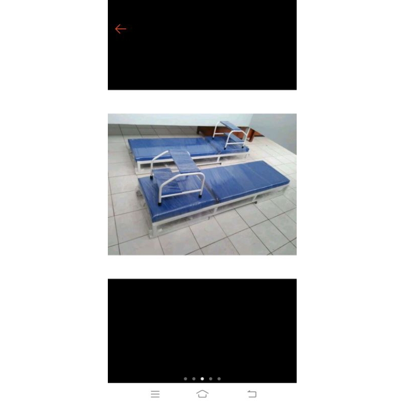 Meja periksa pasien,examination Table Type knockdown