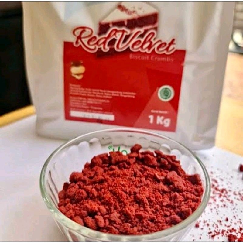 

Bureo Red Velvet Repack 250gr / Remahan Bubuk Red Velvet Halus