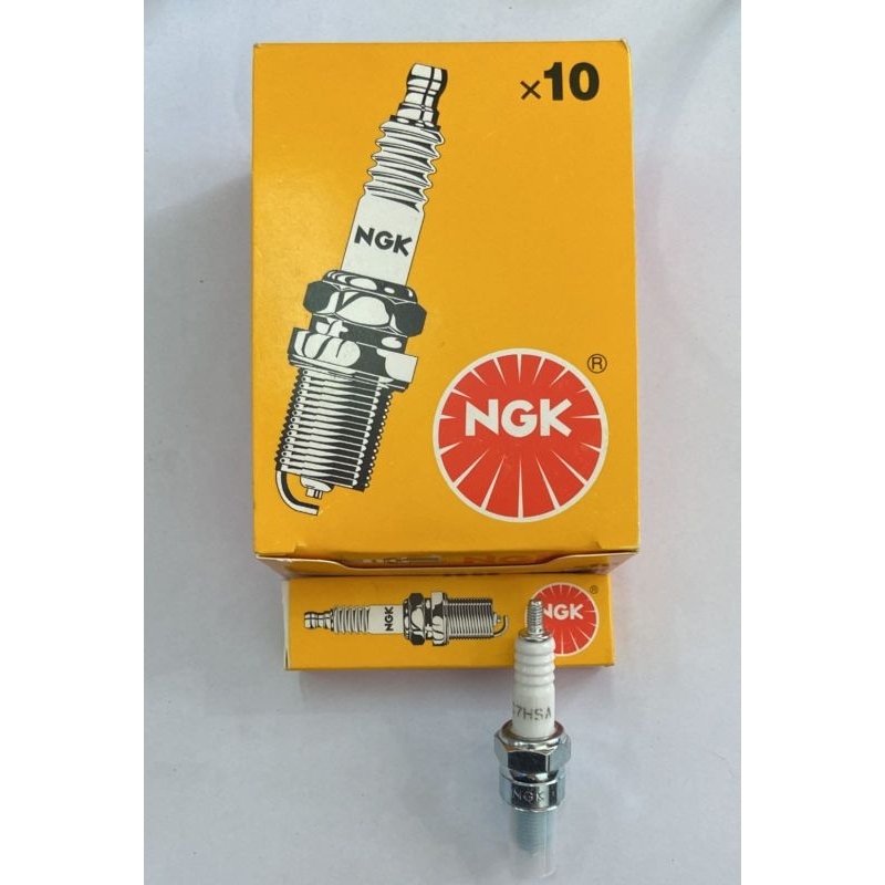 1 PAK BUSI NGK PENDEK C7HSA ORIGINAL ISI 10 PCS