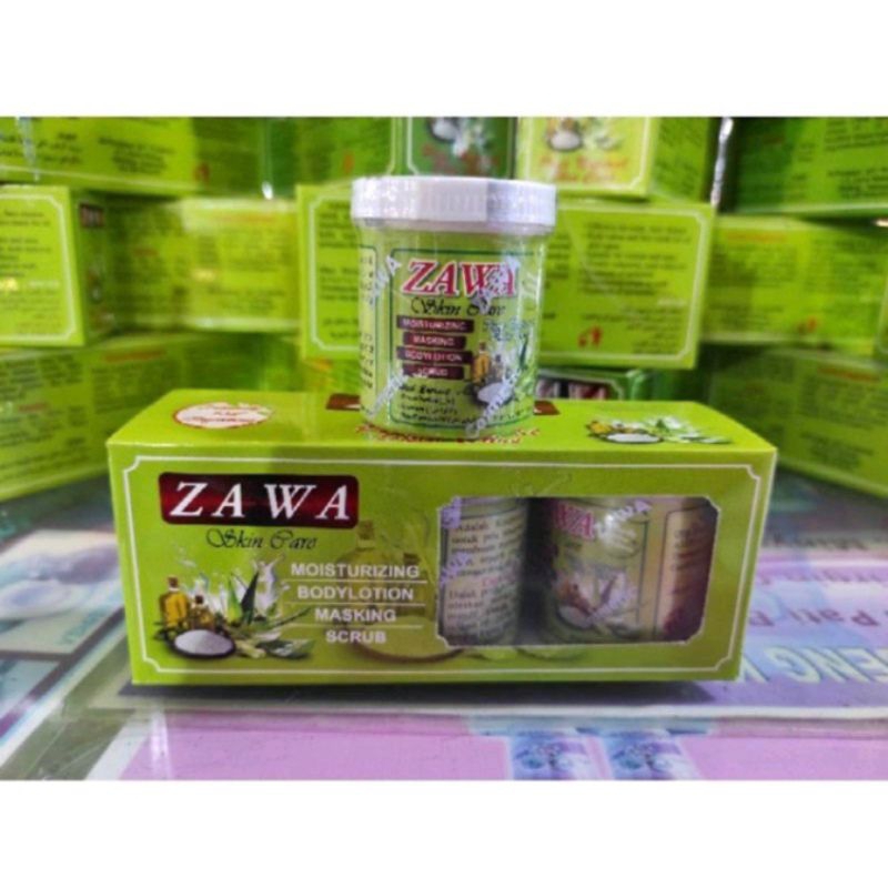 Zawa Skin Care Original 4pot + Box Exp. 2027 BPOM NA