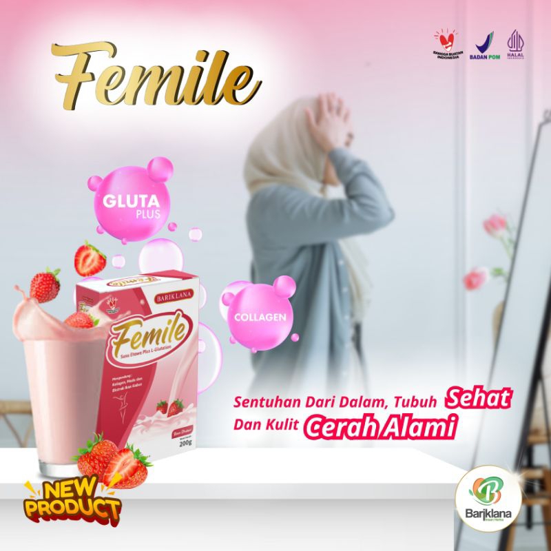 

FEMILE SUSU ETAWA PLUS COLAGEN DAN GLUTHATIONE 200GR | BISA COD