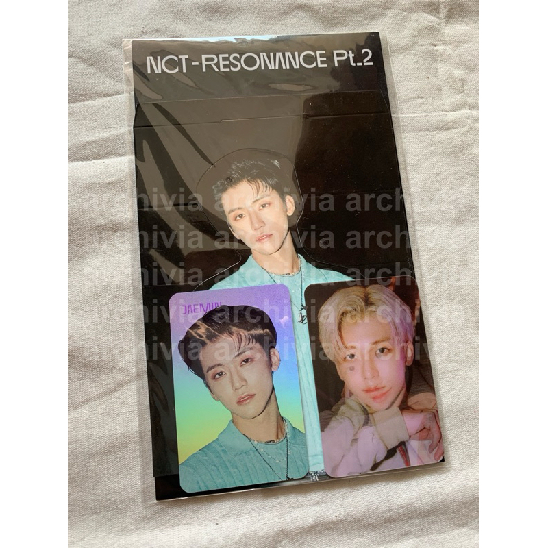 [BACA DESKRIPSI DULU] Standee+Hologram PC Photocard JAEMIN NCT Resonance Pt. 2