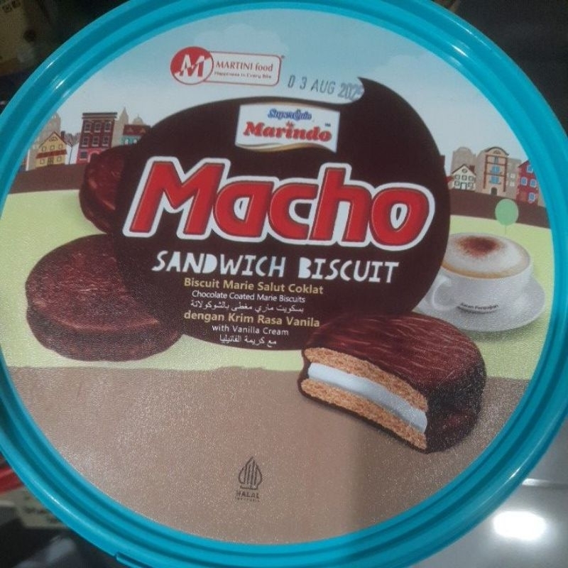 

SUPERQUIN MARINDO MACHO 325G/JAJAN LEBARAN/BISKUIT SANDWICH/HAMPERS LEBARAN