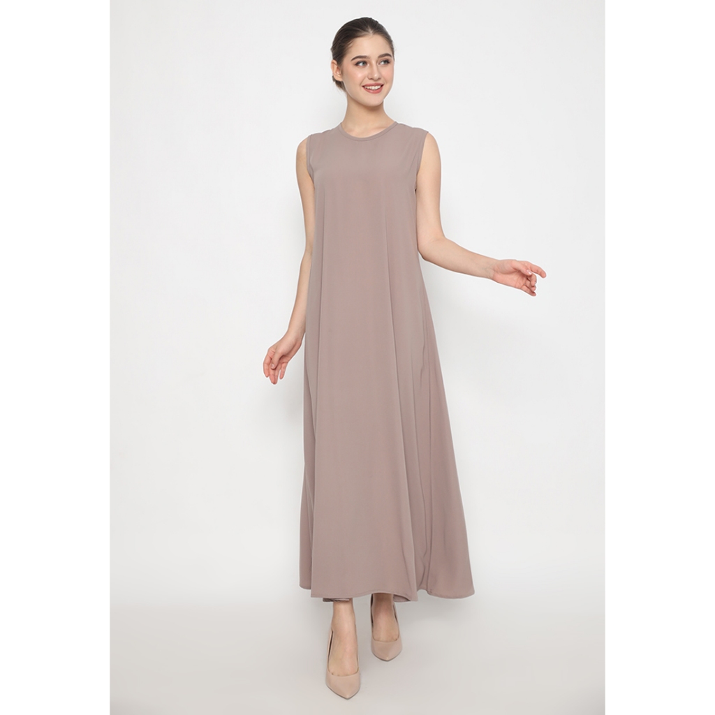 Heaven Sent – Manset Atasan Polos Tanpa Lengan Lavani Manset Dress