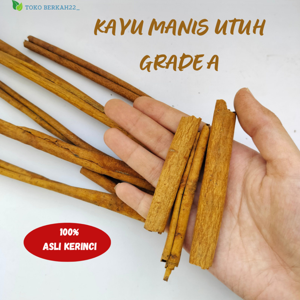 

KAYU MANIS UTUH (CINNAMON STICK) 1KG | 1KG MURAH | KAYU MANIS BATANG