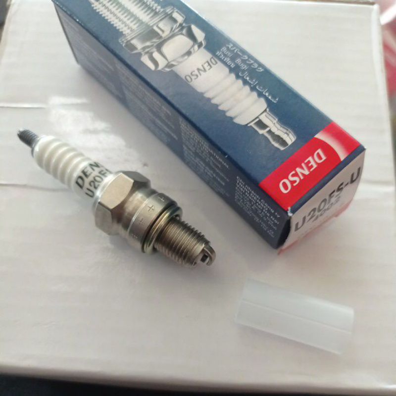busi denso original U20fs-U pendek untuk jupiter mio supra setara busi c7