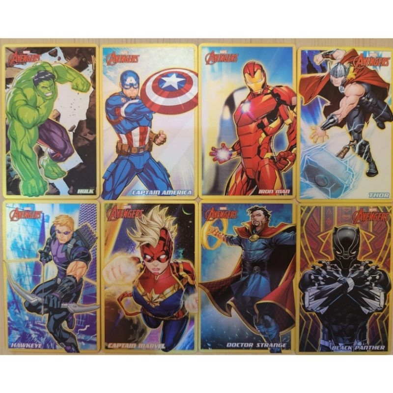 Kartu CPCM Foil Avengers Marvel