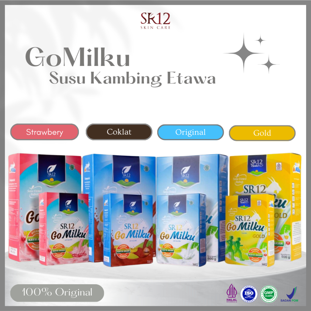 

Go Milku SR12 Halal Susu Kambing Etawa Premium Meningkatkan Kesehatan Inmun Aman Bumil Busui