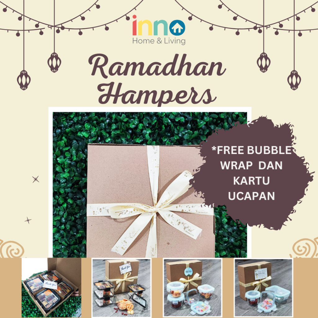 

Hampers Lebaran/Kado/Ramadan/Hadiah Paket Murah free bubble dan kartu ucapan