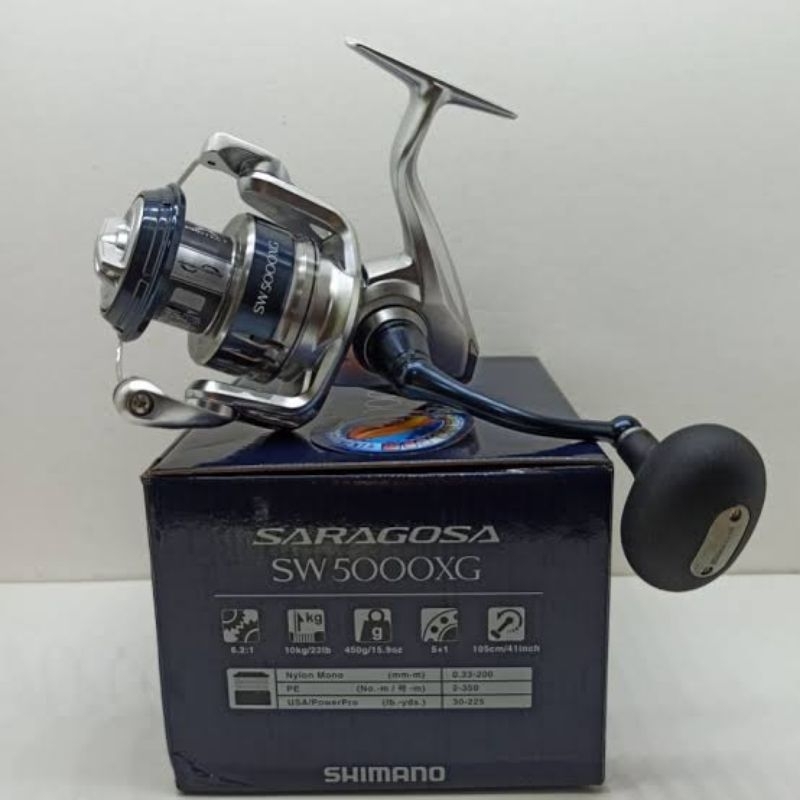 SHIMANO SARAGOSA SW 5000XG SPINNING REEL