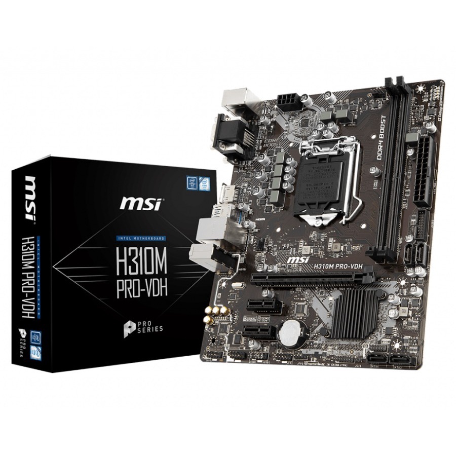 MOTHERBOARD/ MOBO MSI H310M PRO-VDH