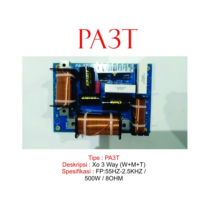 Crossover Pasif PA3T 3 way / PA 3T