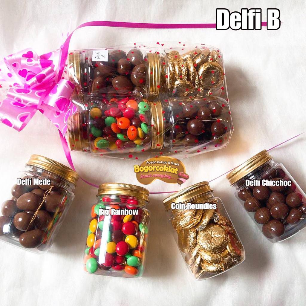 

Toples Mini isi 4 Coklat Delfi (B) isi Chacha big rainbow, Delfi chicchoc, Coin, Delfi mede