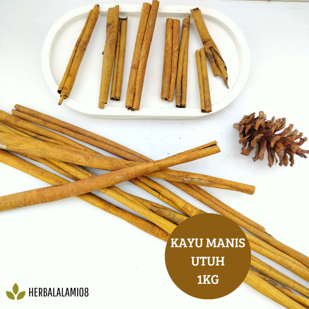 

(1KG) KAYU MANIS BATANG UTUH | CINNAMON STICK | 100% ASLI KERINCI