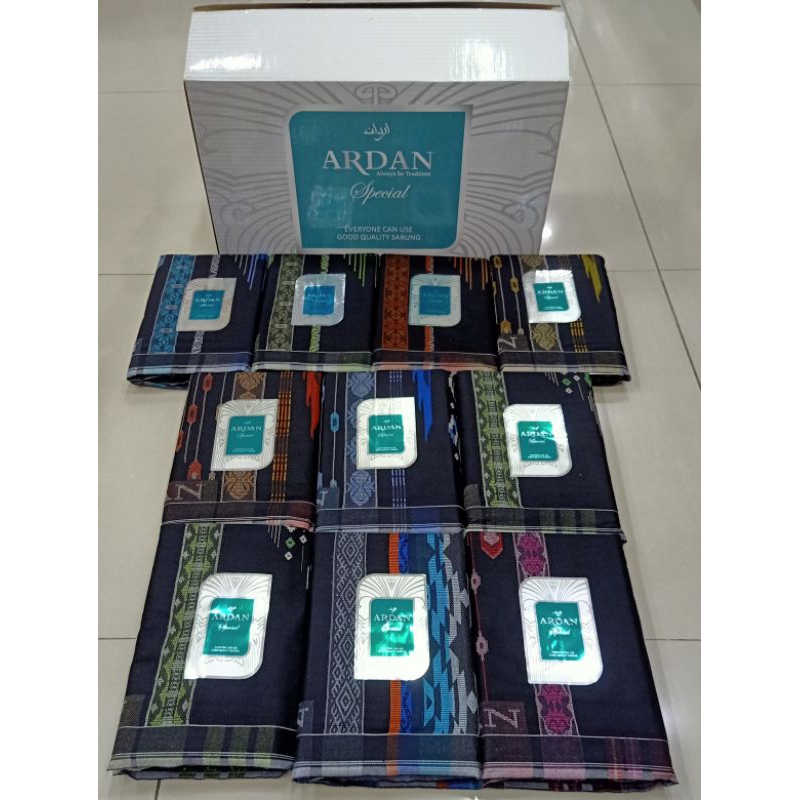 Sarung Ardan SGG silver black series