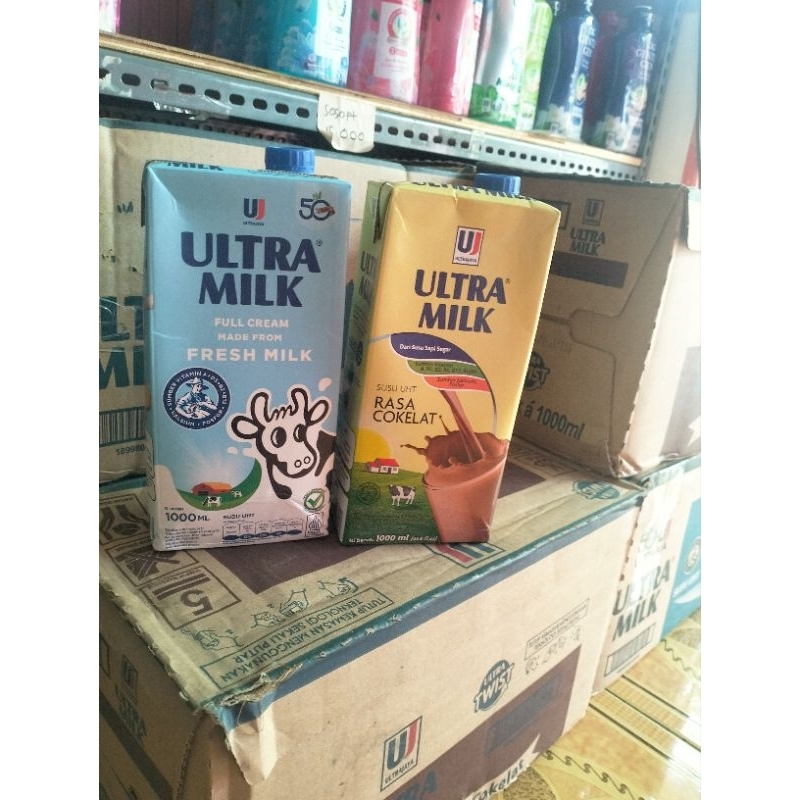 

Susu Ultra ukuran 1L
