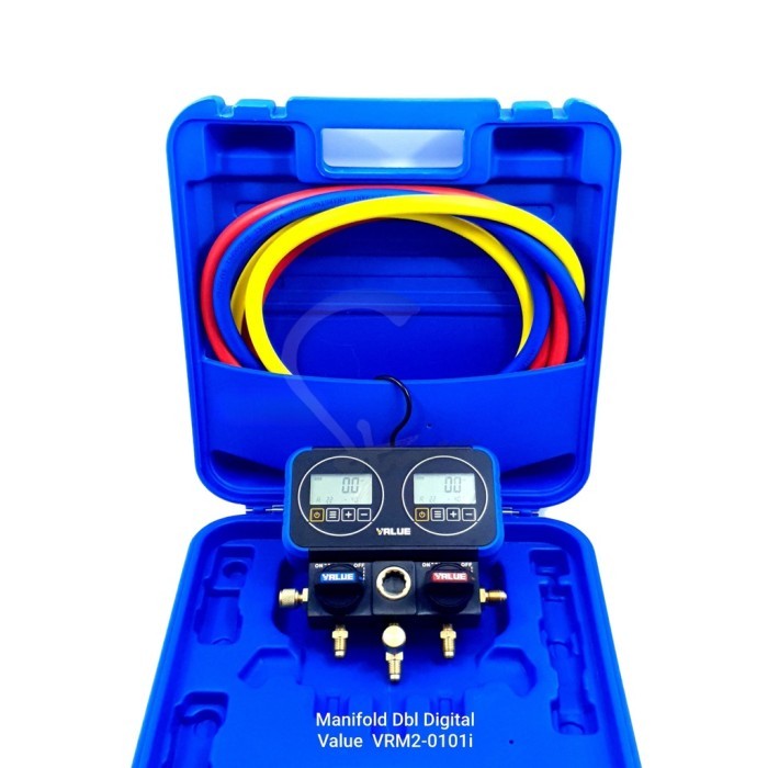 Manifold AC Value R32 R410a R22 Digital Double Gauge