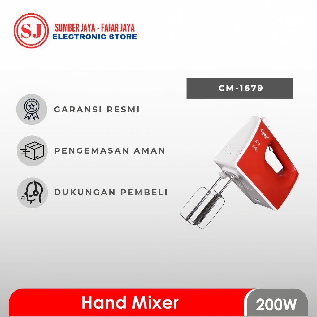 Mixer Cosmos CM-1679 - Hand Mixer Cosmos