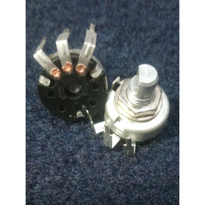 potensio mono 100k kaki nekuk original