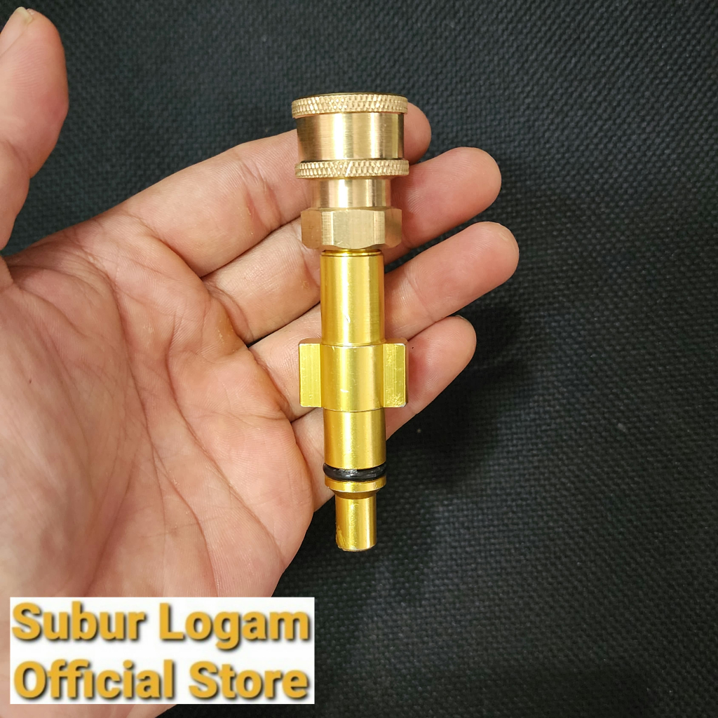 Adapter Coupler Converter untuk Gun Jet Cleaner QL 2500 ke Quick Release 1/4 inch