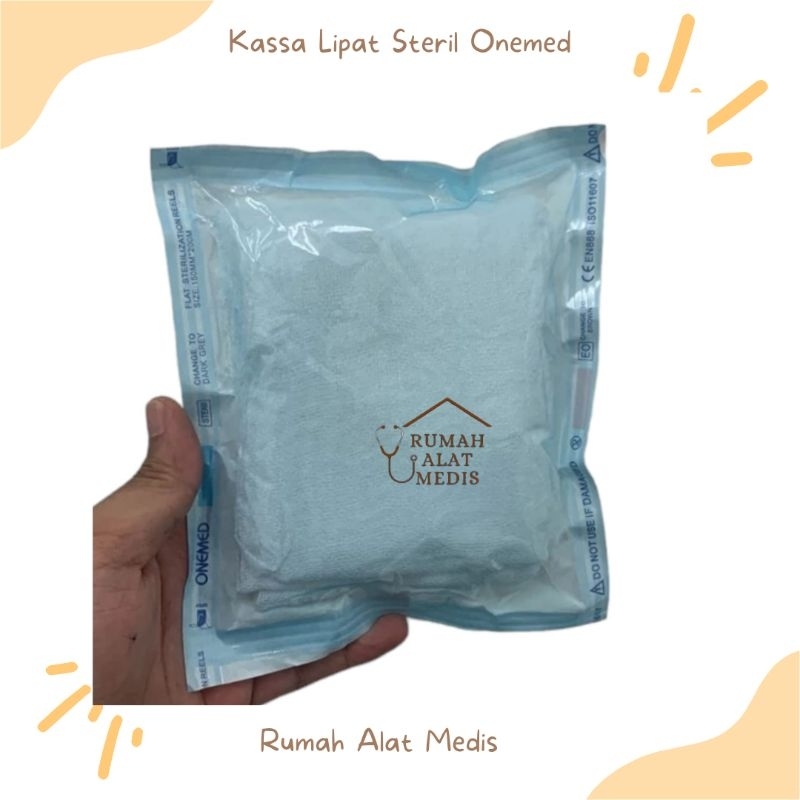 Kasa Lipat Steril Onemed / Kassa Sterile Kasa Pembalut Isi 5 Pcs