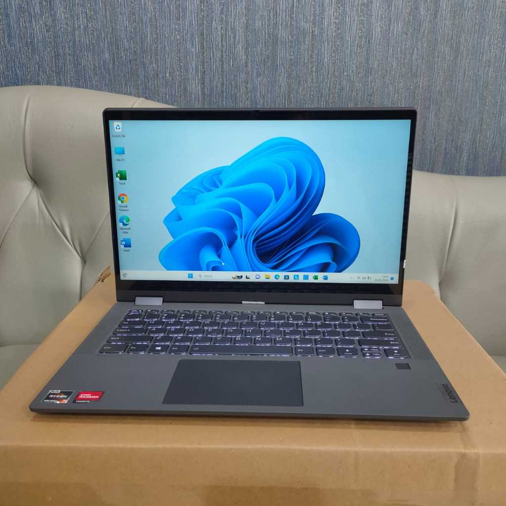 Laptop Lenovo Flex 5 14ALC0 Amd Ryzen 7-5700U Ram 16/512Gb (Touchscreen)