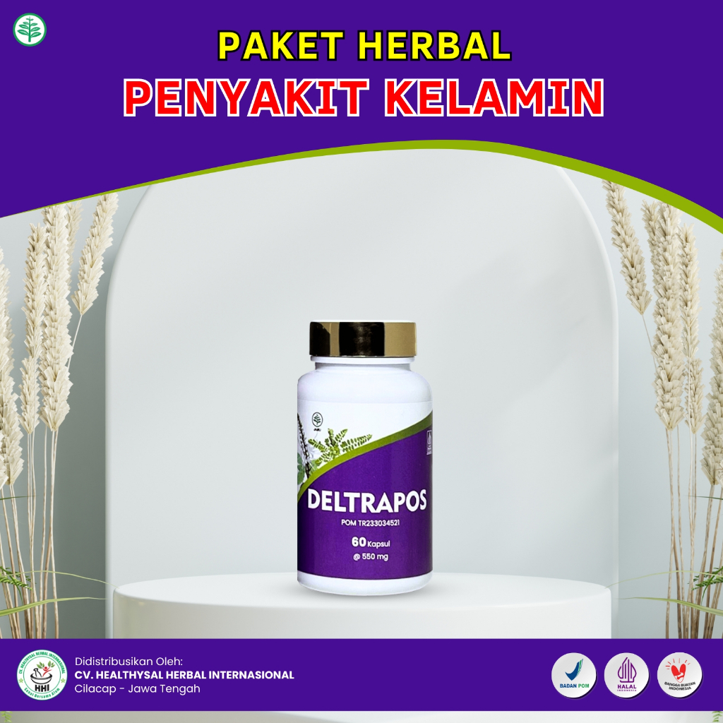 Obat Sipilis Gonore Penis Terasa Perih Disertai Keluar Nanah Saat Kencing | Deltrapos Herbal 60 Kaps