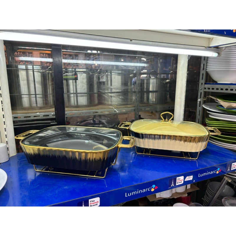 formia casserole segi saji prasmanan 15in keramik basi loyang cascada