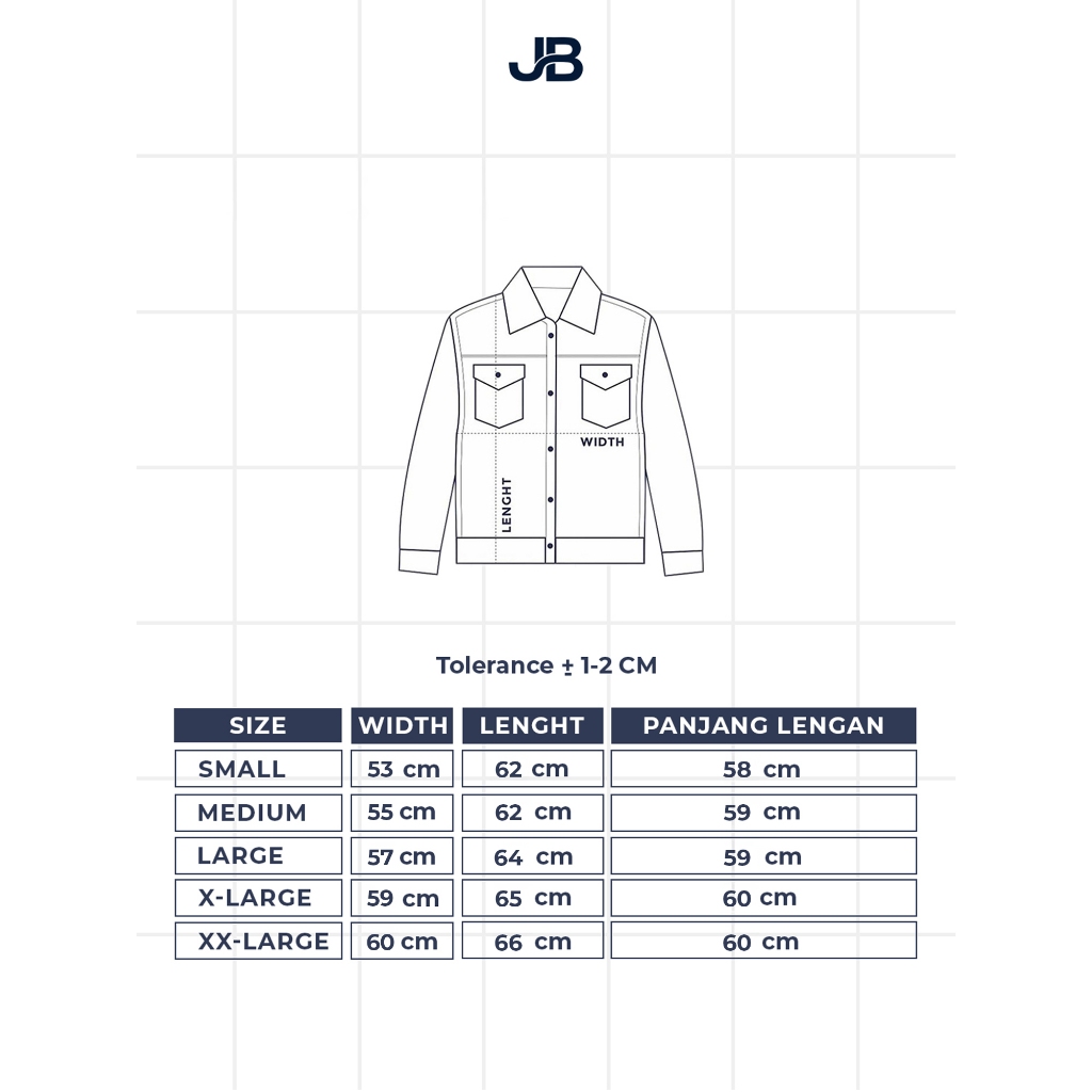 NEW JB - Jacket Denim Corduroy Bio Wash - Jaket Trucker Jeans Pria