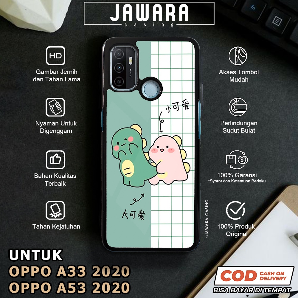 Case Oppo A53 2020 A33 2020 Casing Oppo A53 2020 A33 2020 [DSNC] Premium Glossy Case Hp Oppo Jawara 