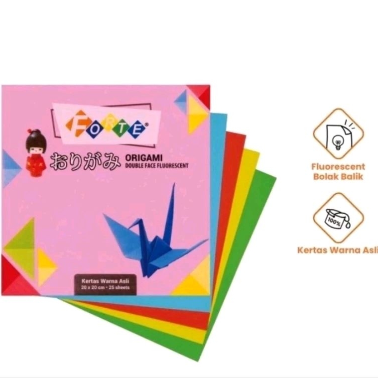 

(12)Kertas Lipat Warna Bolak Balik/12×12 Cm/14×14 Cm/16×16 Cm/Kertas Origami Double Face