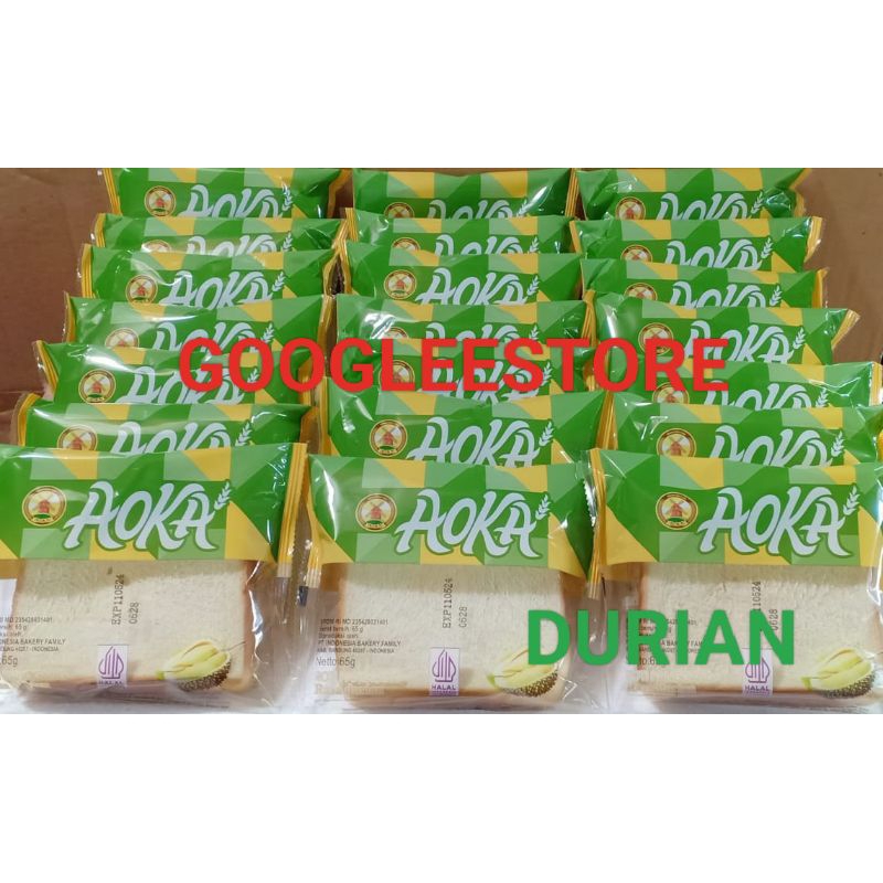 

AOKA ROTI VIRAL [TERLARIS] rasa DURIAN Lumer di mulut yummy..