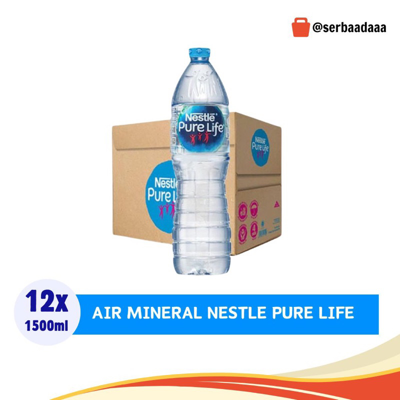 

Nestle Pure Life 1500ml isi 12 perdus