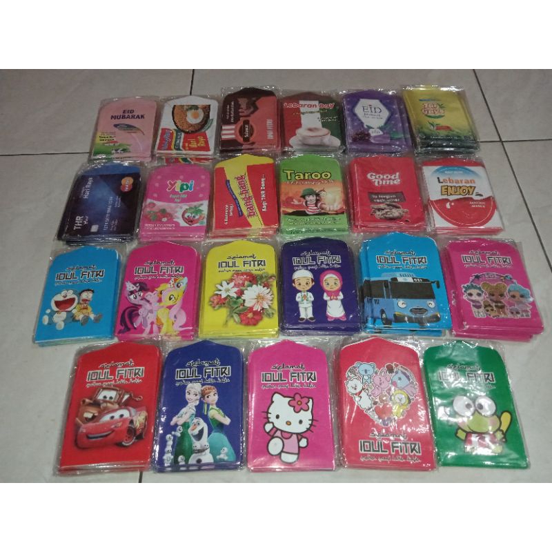 

Amplop Lebaran Medium isi 10pcs/pack Motif Random