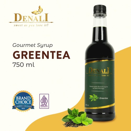 

Denali Green Tea Syrup 750ml