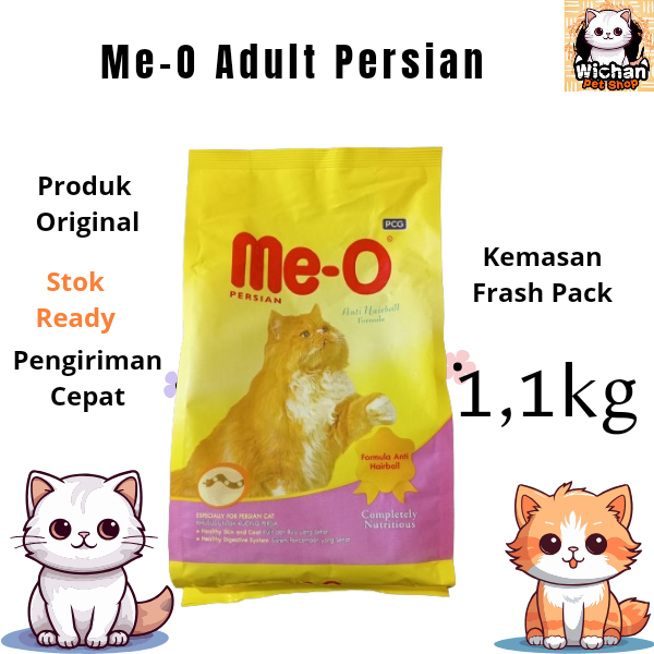 Meo Adult Persian 1.1 kg Frashpack Makanan Kering Kucing Persia Dewasa