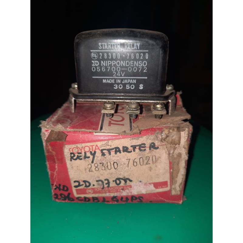 Relay Starter 24V ORI Toyota 2D, Buaya DA