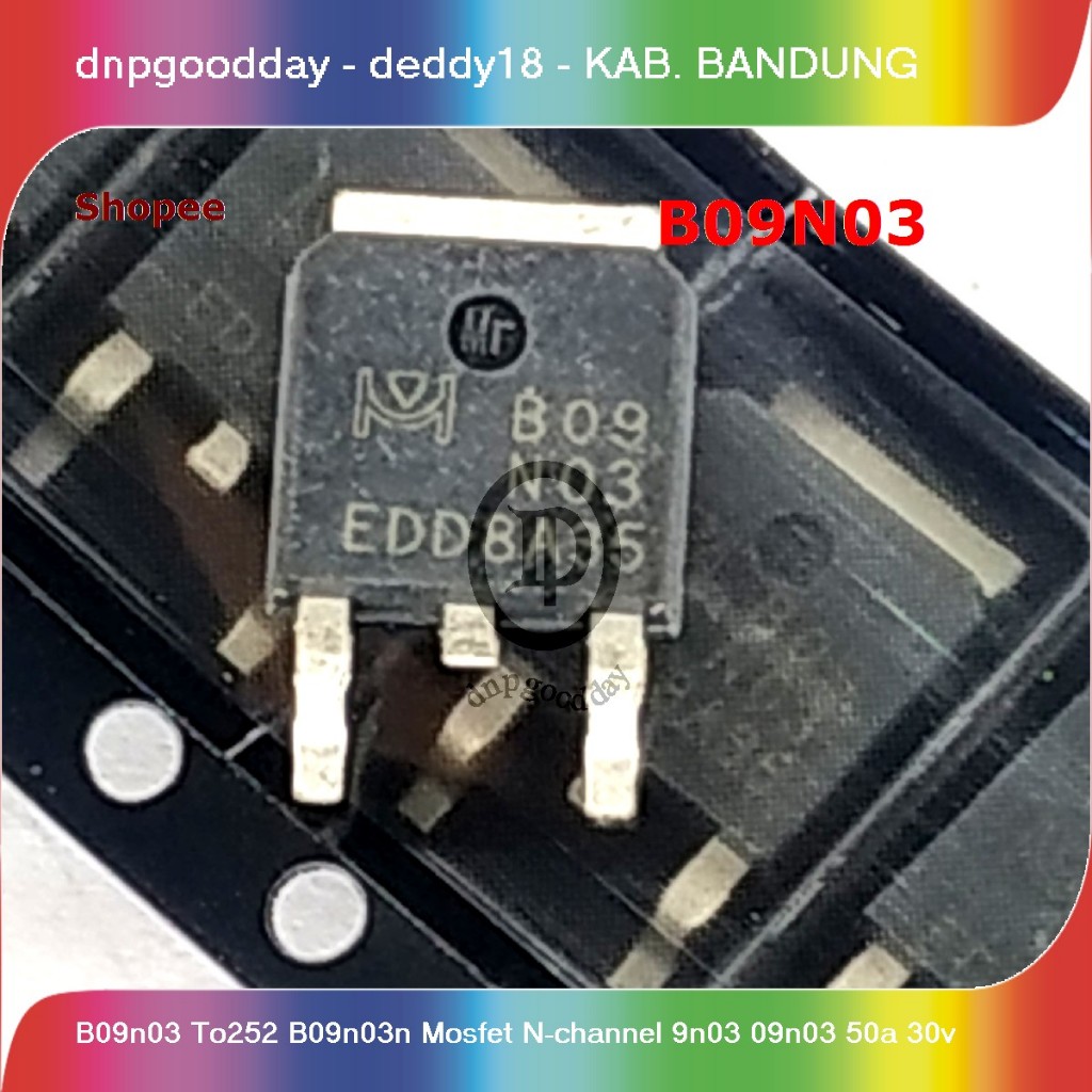 b09n03 to252 b09n03n mosfet n-channel 9n03 09n03 50a 30v