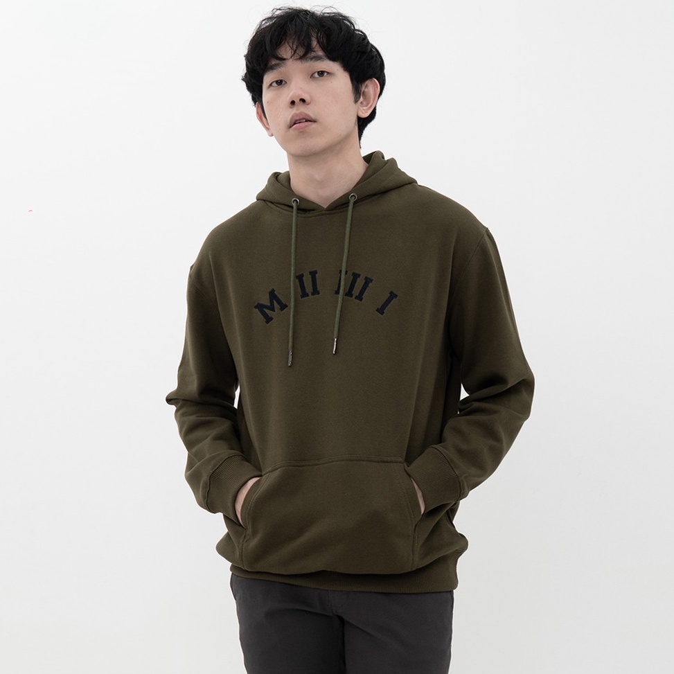 Paling Sesuai M231 Hoodie Panjang Army 2197F