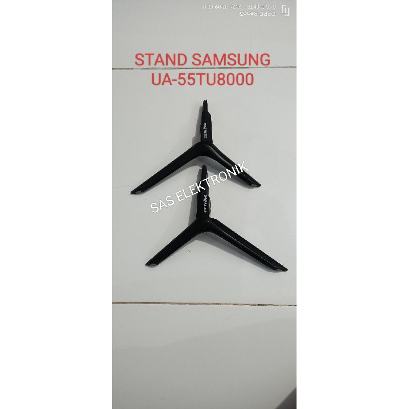 STAND BRACKET KAKI PEDESTAL DUDUKAN TV LED SAMSUNG 50-55 INCH UA50TU8000 UA-50TU8000 UA55TU8000 UA-5