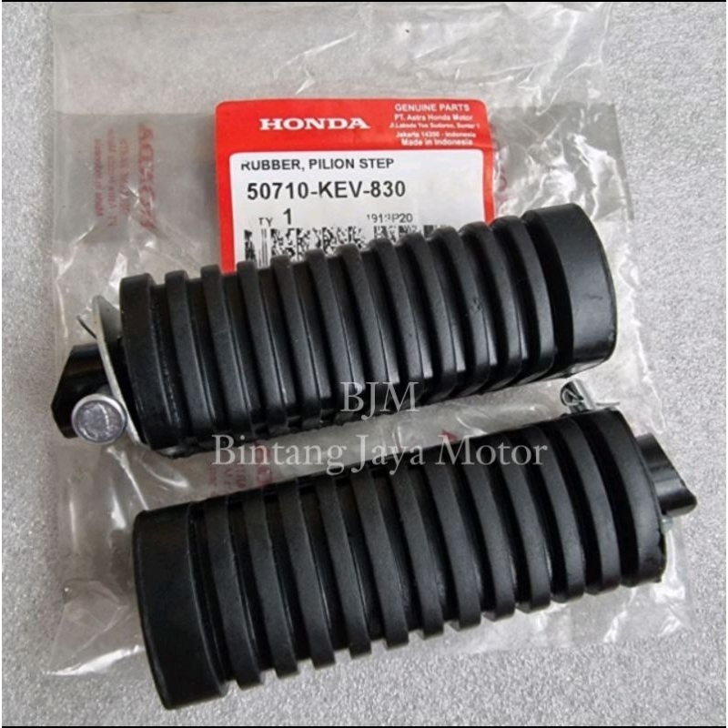 KARET FOOTSTEP / PIJAKAN BELAKANG SUPRA X, SUPRA X 125, MEGA PRO PRIMUS ORI HONDA