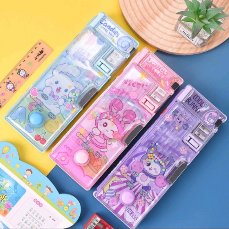 

Tempat pensil magnet game water ball unicorn, astronot/ Kotak pensil ada mainan game water ball pencet astronot, unicorn / Tempat pensil magnet TC-6803