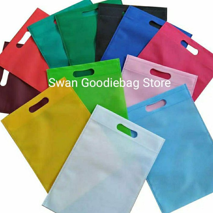 

Cek Sekarang Sebelum Habis KODI 2pcs Goodie bag oval 25x35 tas spunbond tas kado tas oval