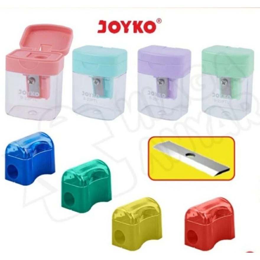 

Joyko Rautan Pensil Serutan Roti / Pencil Sharpener Pengserut - Merah